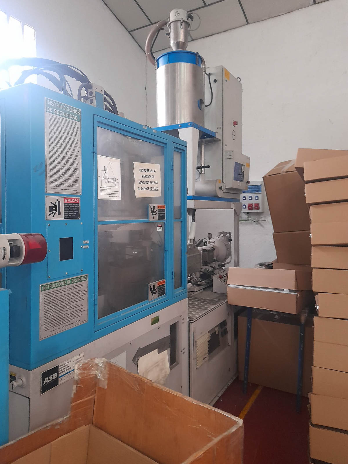 NISSEI ASB ASB-50 MB PET Injection stretch blow molding machine (2009) id11205